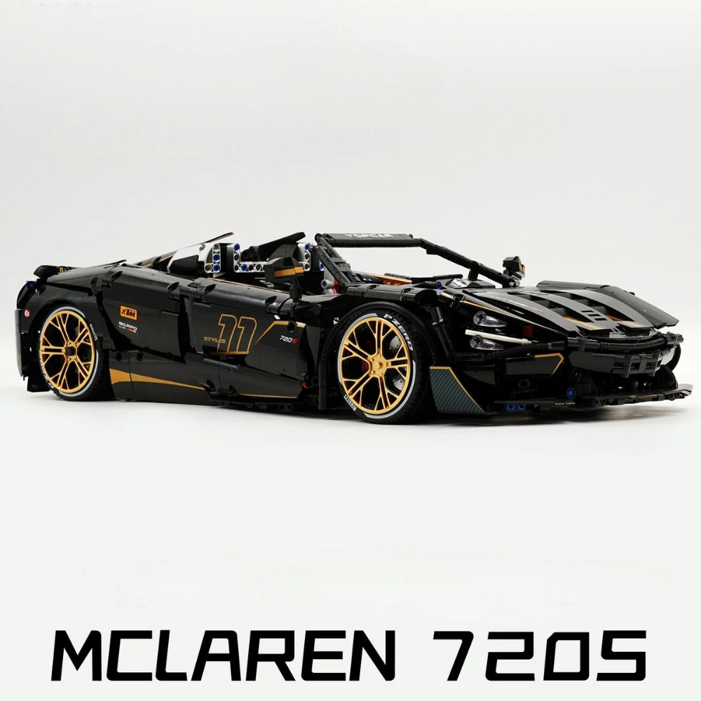 McLaren 720S – Remote-Controlled Hypercar (3,672 pcs)
