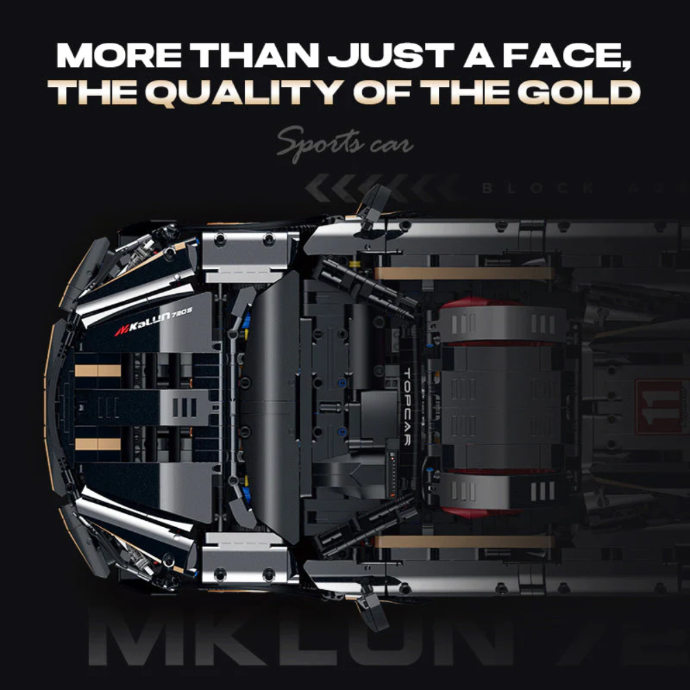 McLaren 720S – Remote-Controlled Hypercar (3,672 pcs)