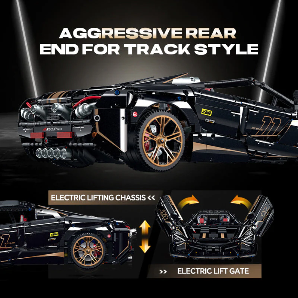 McLaren 720S – Remote-Controlled Hypercar (3,672 pcs)